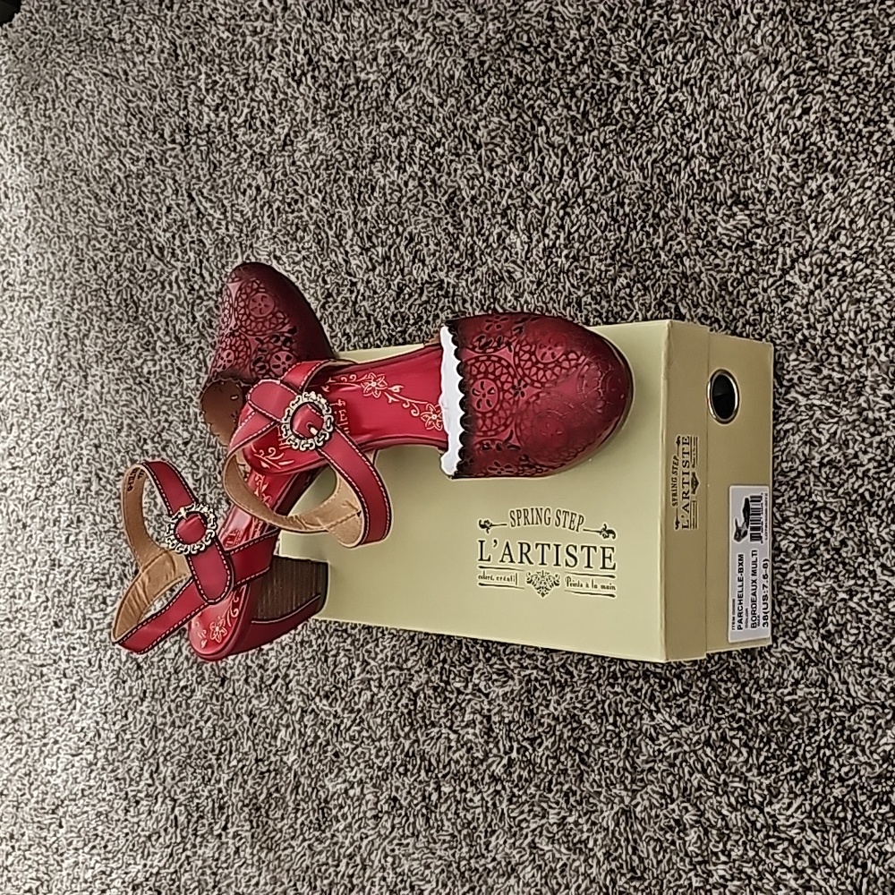 Spring Step 7.5-8 red